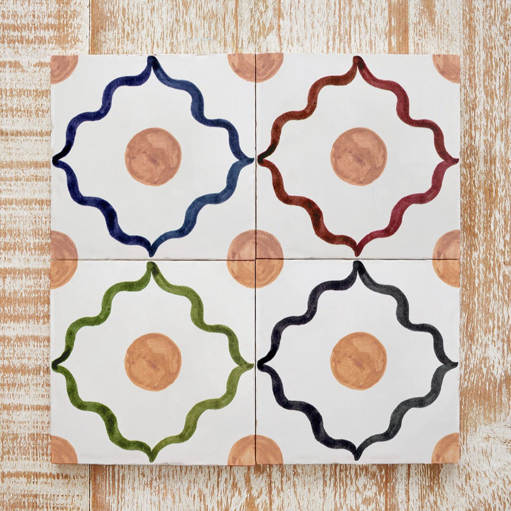 Beirut Tile, Peach Series