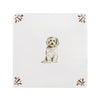 Dog Delft Tile