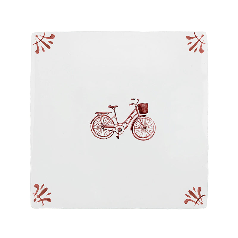 Bicycle Delft Tile