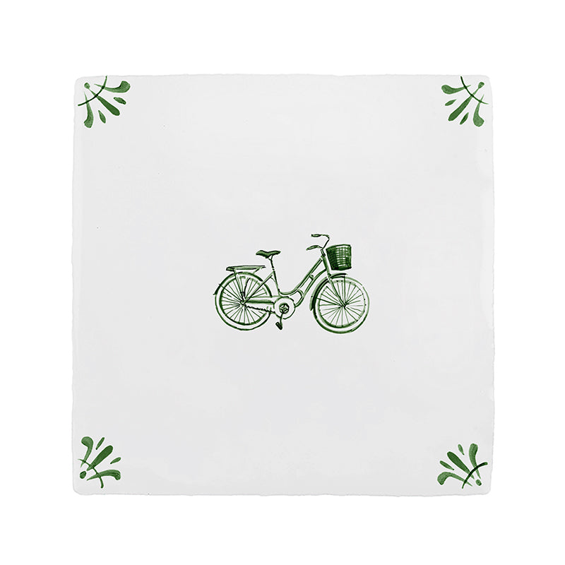Bicycle Delft Tile