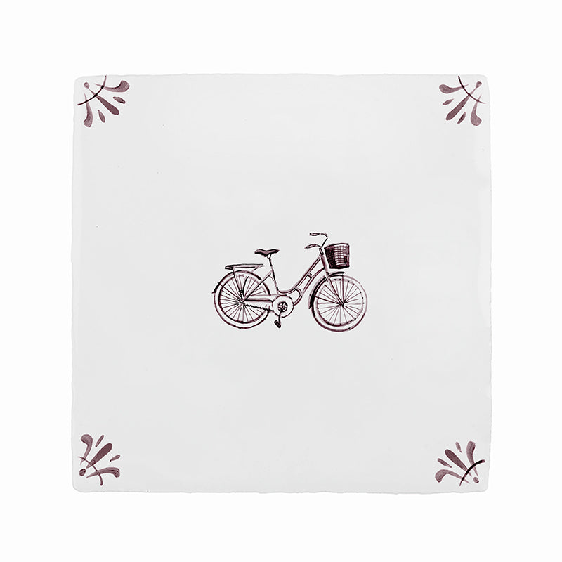 Bicycle Delft Tile