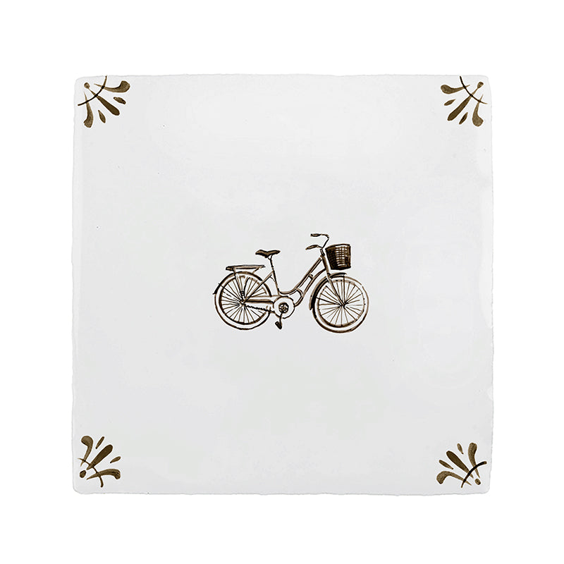 Bicycle Delft Tile