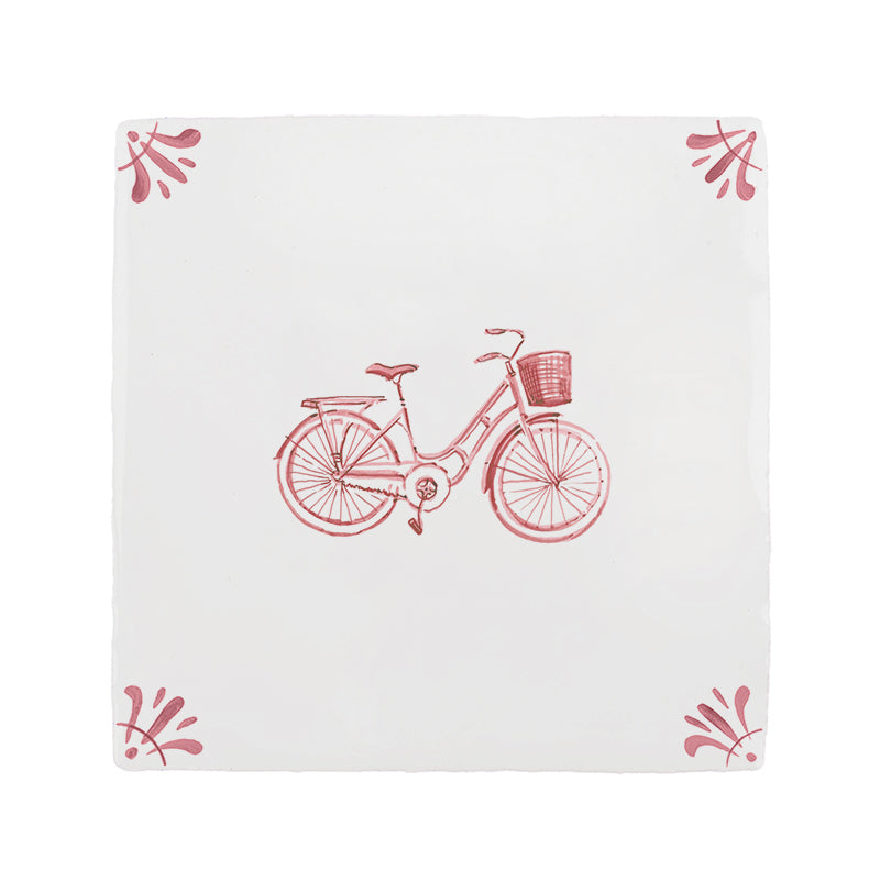 Bicycle Delft Tile