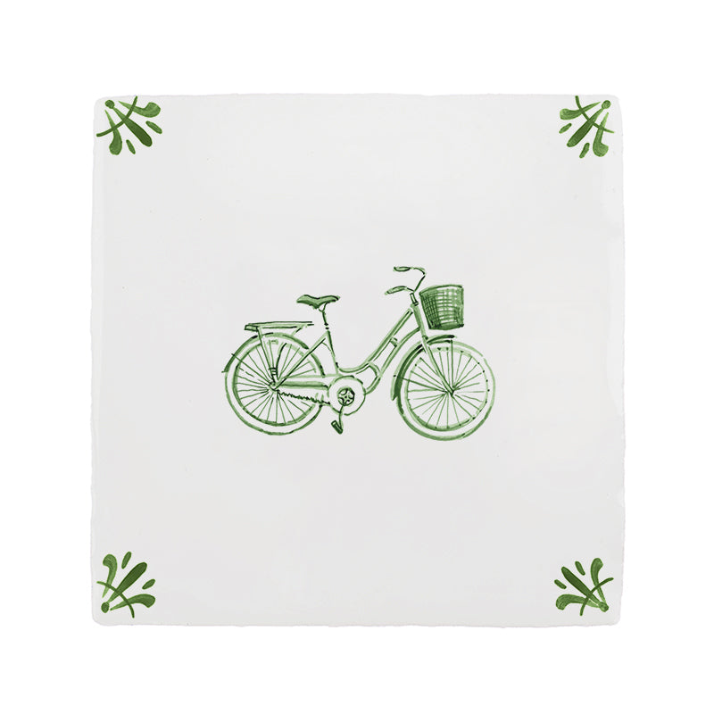 Bicycle Delft Tile