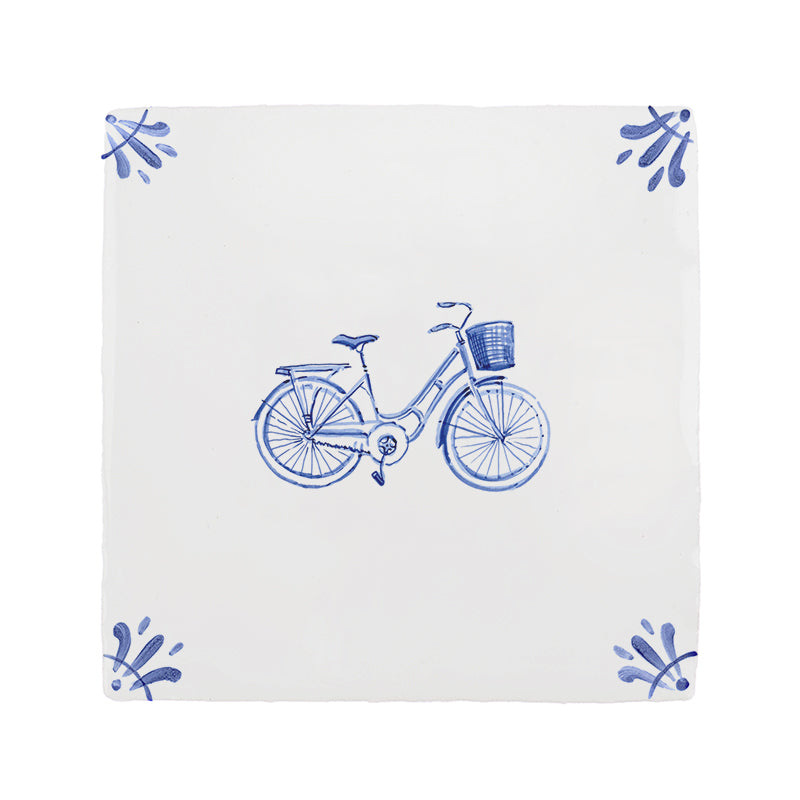 Bicycle Delft Tile