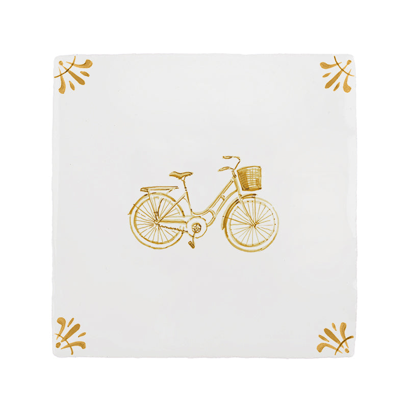 Bicycle Delft Tile