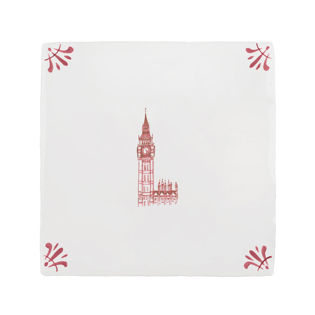 Big Ben Delft Tile