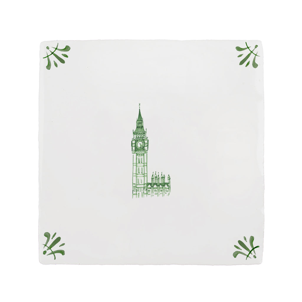 Big Ben Delft Tile