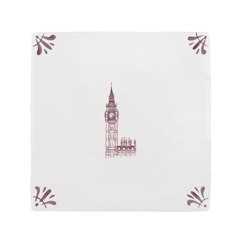Big Ben Delft Tile