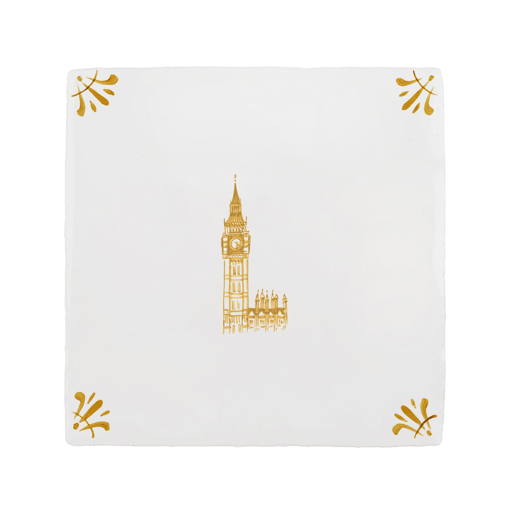 Big Ben Delft Tile