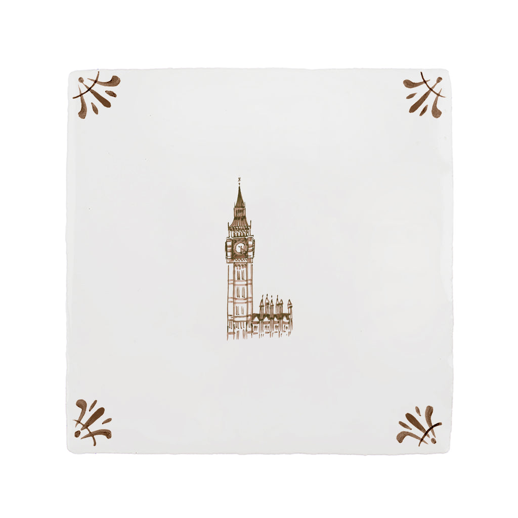 Big Ben Delft Tile