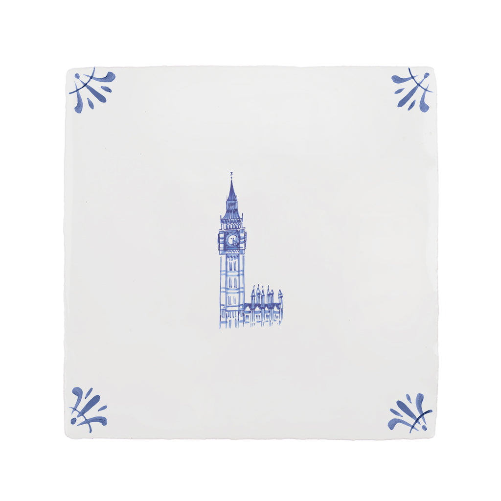Big Ben Delft Tile