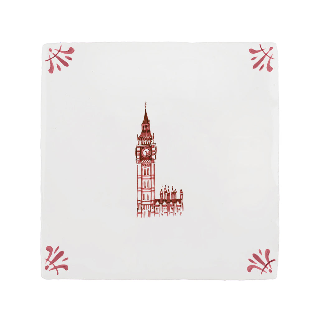 Big Ben Delft Tile