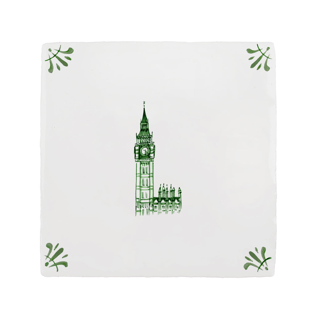 Big Ben Delft Tile