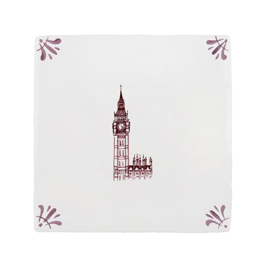 Big Ben Delft Tile