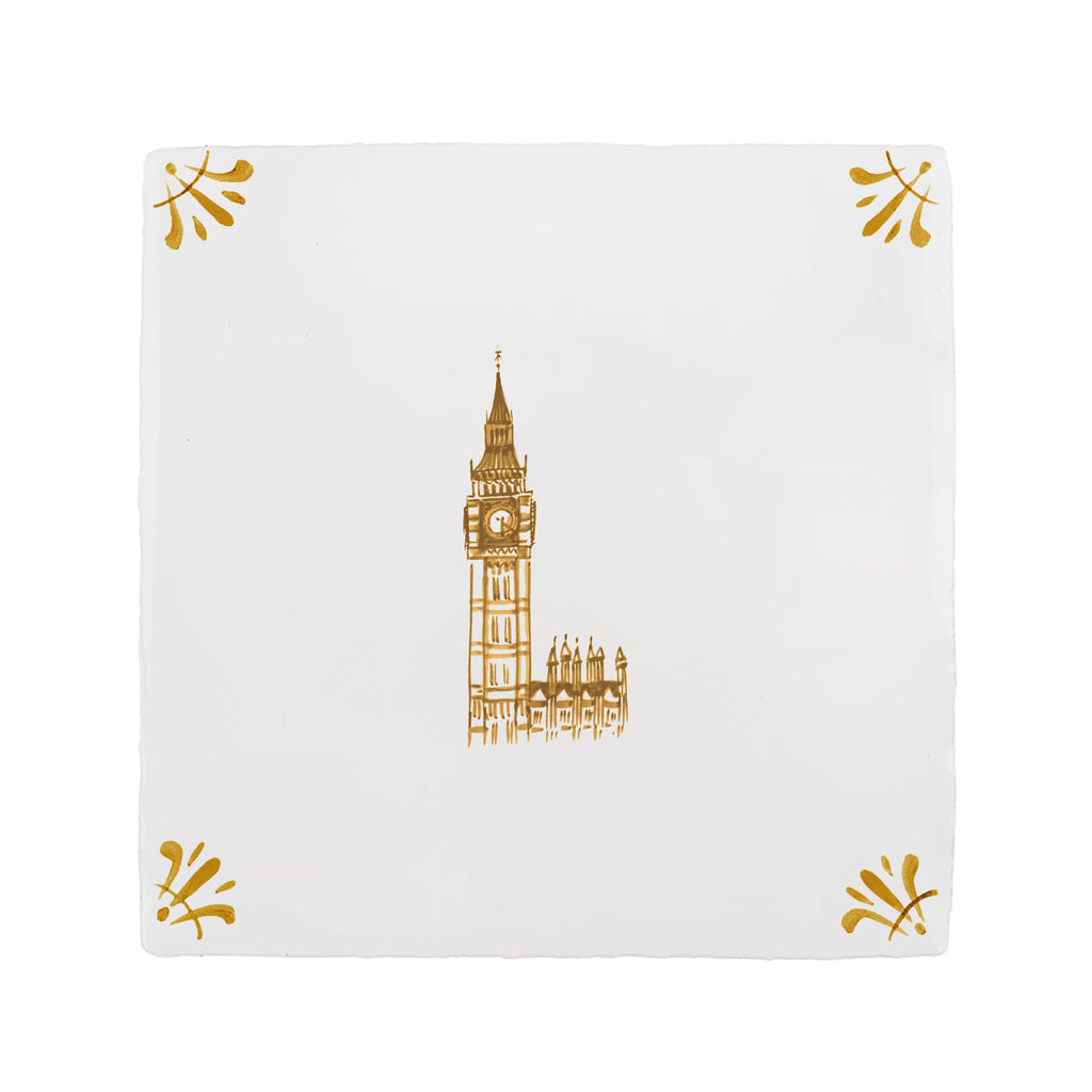 Big Ben Delft Tile