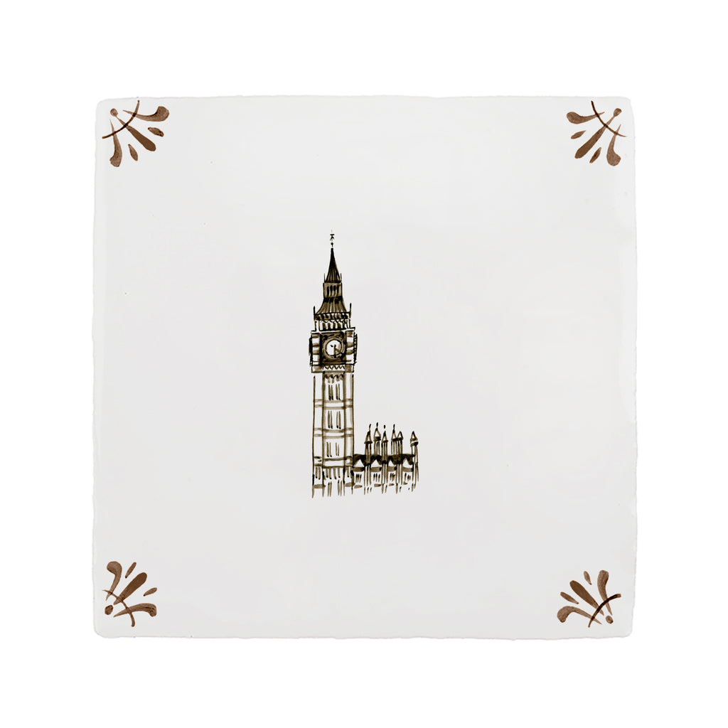 Big Ben Delft Tile
