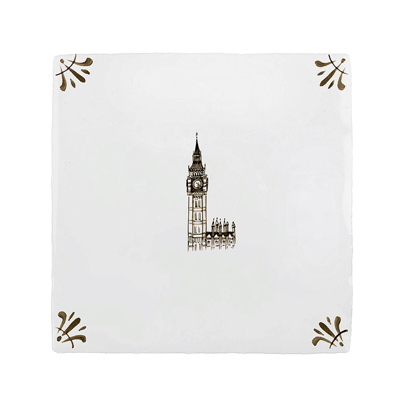 Big Ben Delft Tile