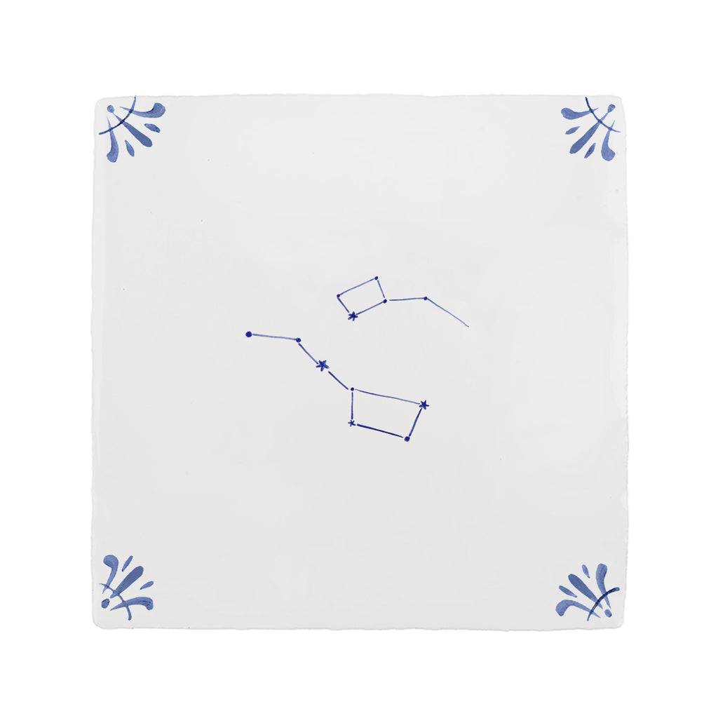 The Big Dipper Delft Tile