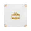 Birthday Cake Delft Tile