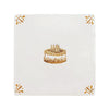 Birthday Cake Delft Tile
