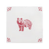 Black Bear Delft Tile