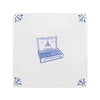 Box of Cigars Delft Tile