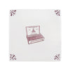 Box of Cigars Delft Tile