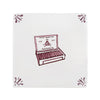 Box of Cigars Delft Tile
