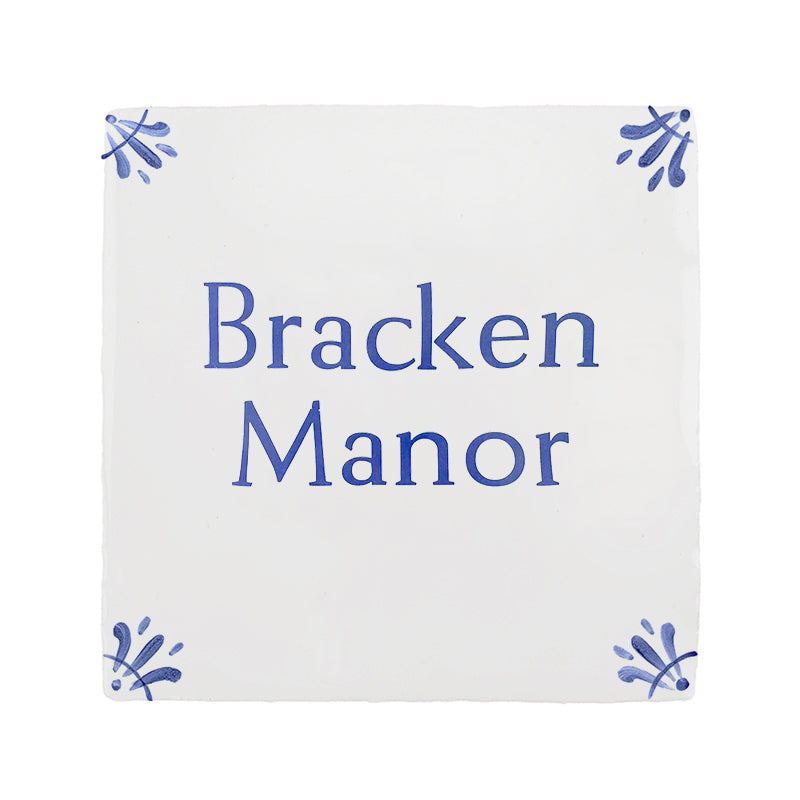 Delft Door Tile, Blue