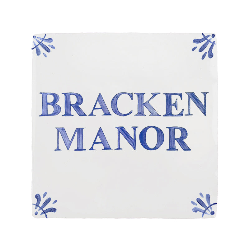 Delft Door Tile, Blue