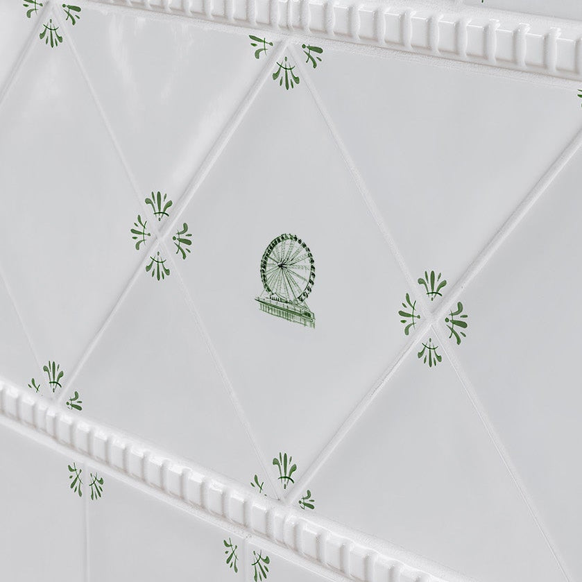 Brighton Ferris Wheel Delft Tile