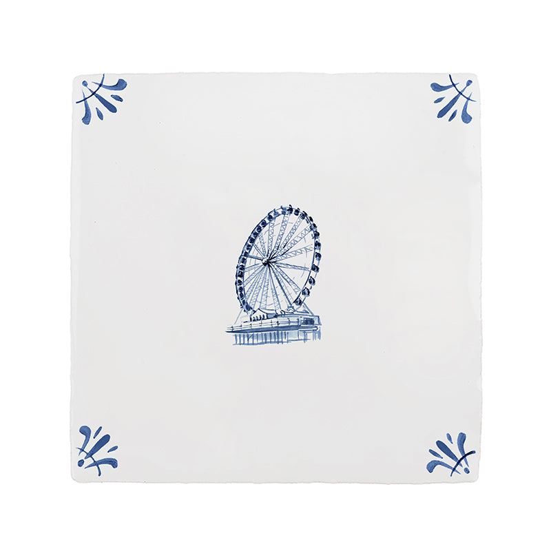 Brighton Ferris Wheel Delft Tile