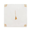 Broom Delft Tile