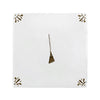 Broom Delft Tile