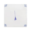 Broom Delft Tile