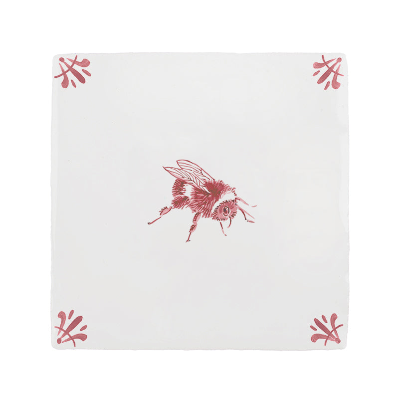 Bumble Bee Delft Tile