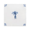 Bunch of Carrots Delft Tile