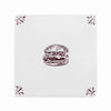 Burger Delft Tile