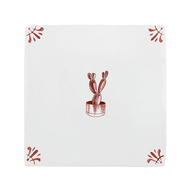Cactus Delft Tile