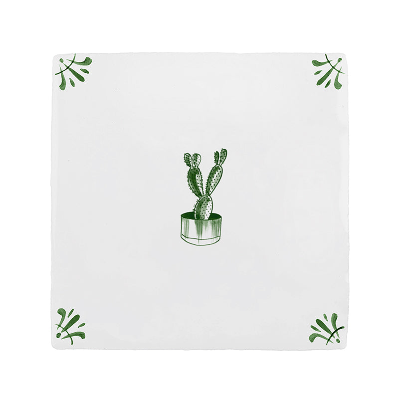 Cactus Delft Tile