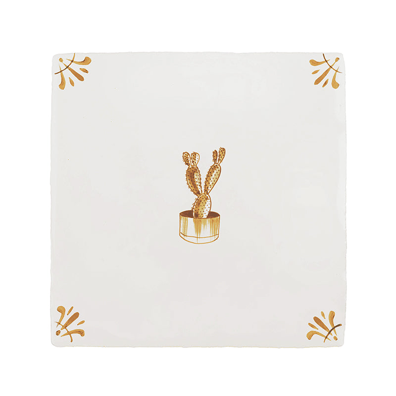 Cactus Delft Tile