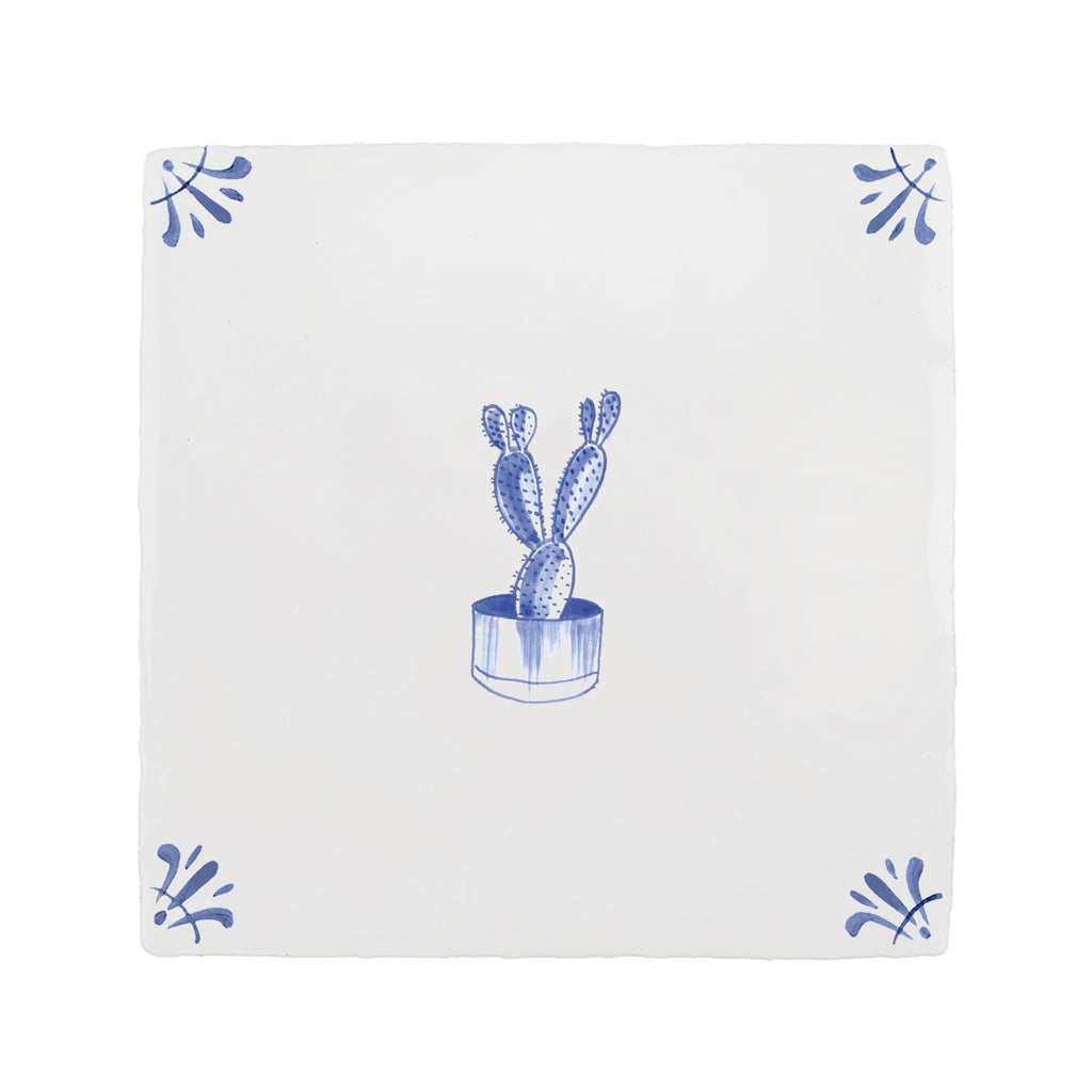 Cactus Delft Tile