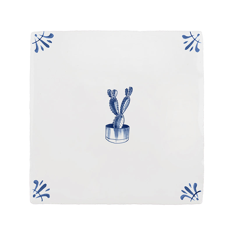 Cactus Delft Tile