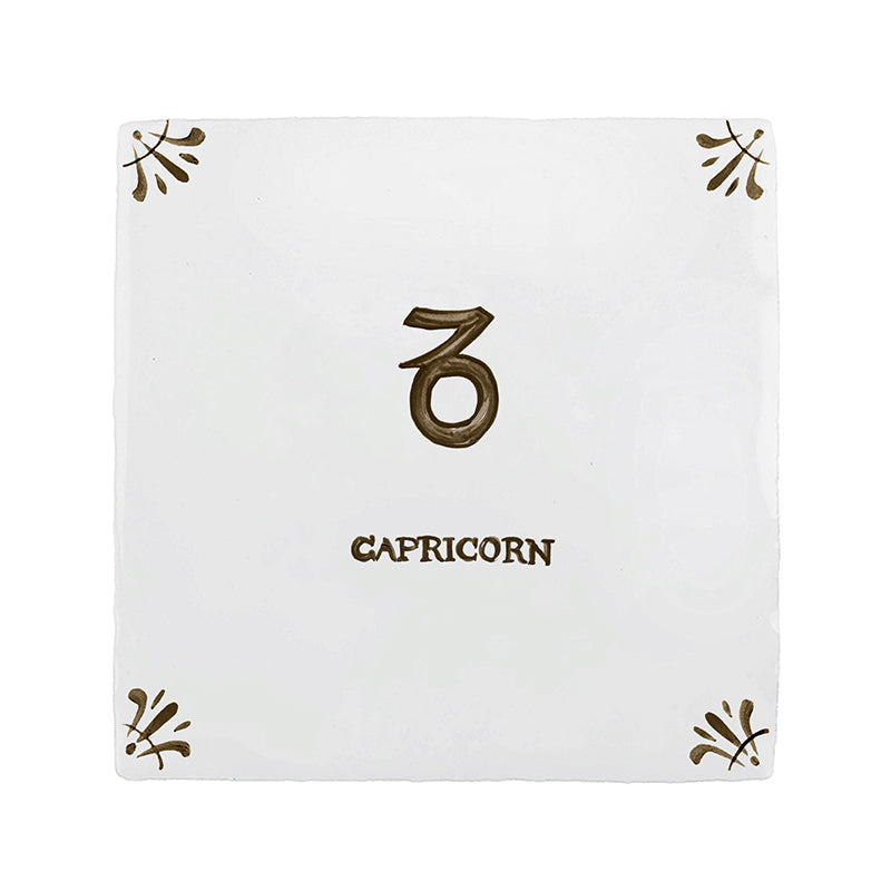 Capricorn Delft Tile