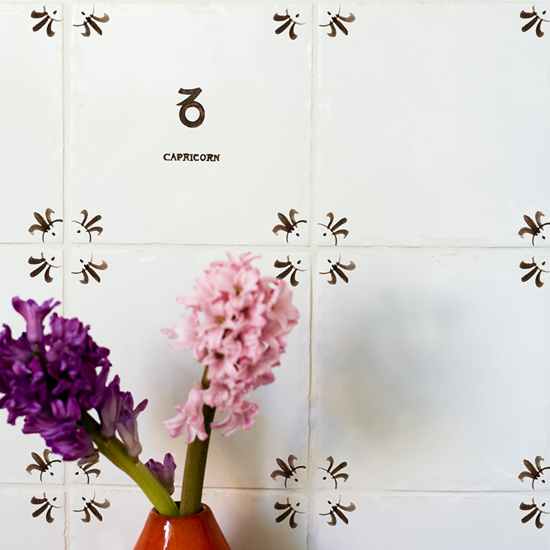 Capricorn Delft Tile