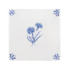 Carnation Delft Tile