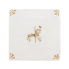 Carousel Horse Delft Tile