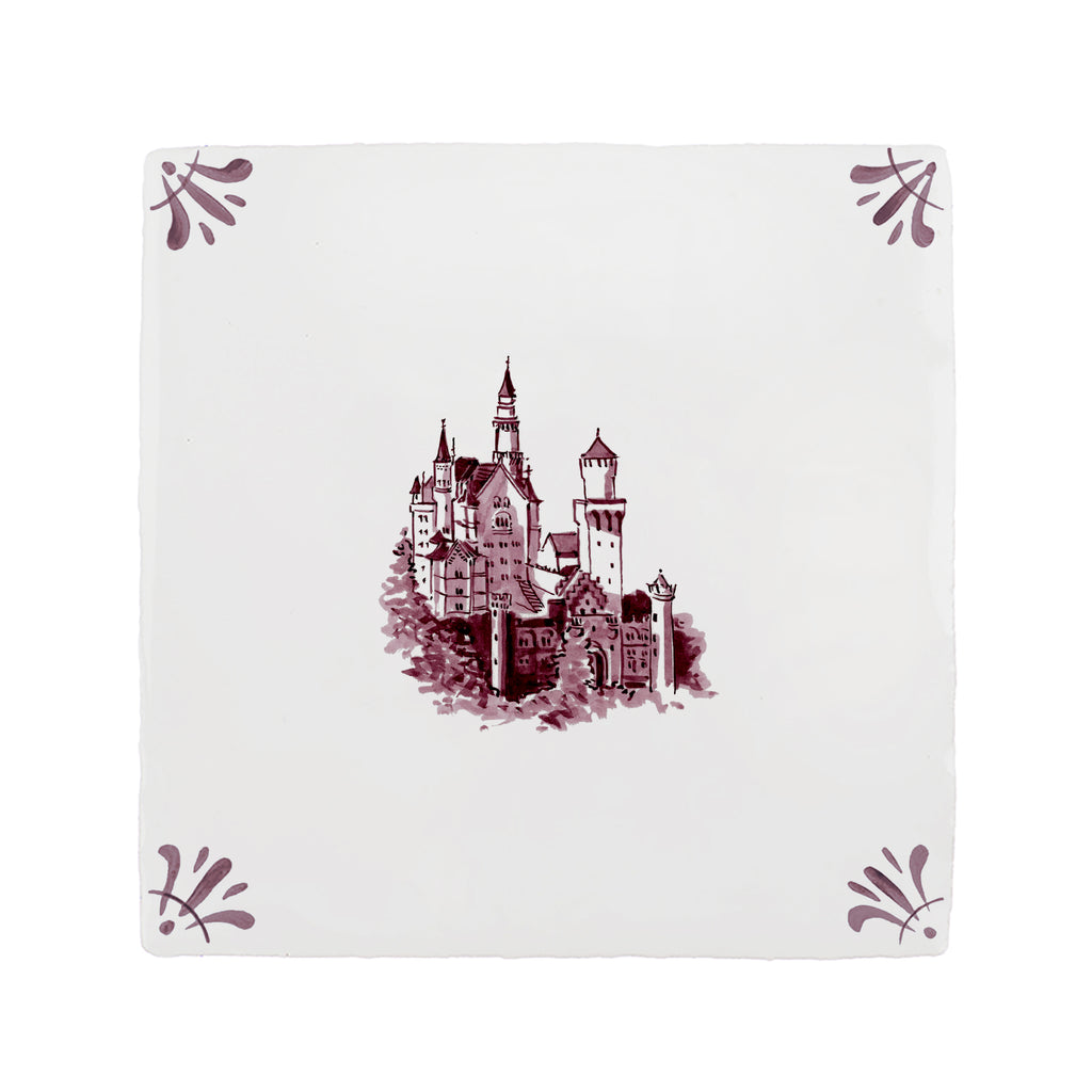 Castle Delft Tile
