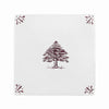 Cedar Tree Delft Tile